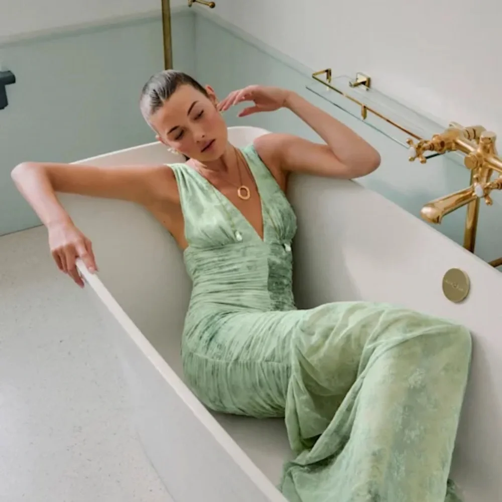 Brand new Lulu's Mint Green Maxi Dress - Picture 4 of 4